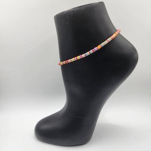 Rainbow anklet